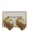 Kostibas Fashion Earrings made of Steel Gold Plated