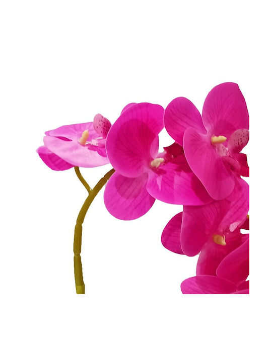 Phalaenopsis Decorative Artificial Potted Plant Fuchsia