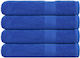 vidaXL Set 4 Hotel Pool and Beach Towels 200x80...