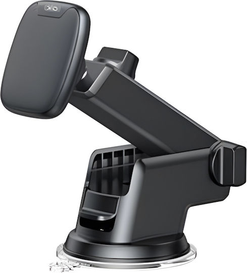 Suport Magnetic pentru Telefon Auto Idealstore Model Universal Orice Tip de Telefon Fabricat din Plastic de Înaltă Calitate Unghi Flexibil Poate Fi Poziționat Conform Nevoilor Șoferului Negru
