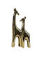 Girafe Decorative din Ceramică Aurii Countryfield 28cm
