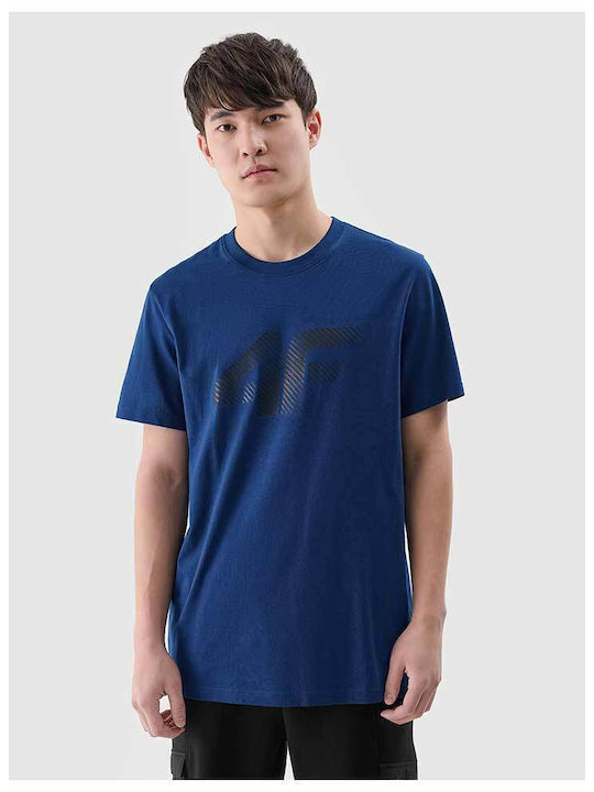 4F T-shirt Μπλε