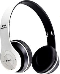 Bluetooth / 3.5mm mit 15 Stunden Betriebszeit Weiß P47 Bluetooth / 3.5mm mit 15 Stunden Betriebszeit Weiß P47
