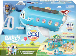 Bluey 3 in 1 Airplane Playset Bluey for Ages 3+