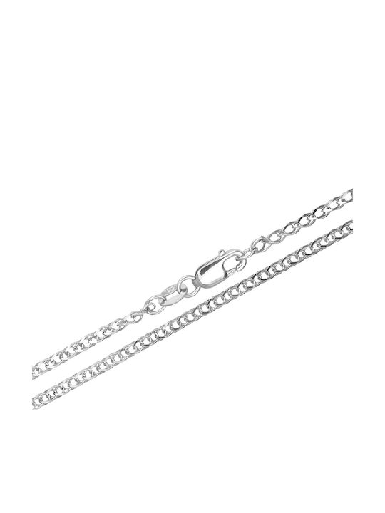 Lockere Maschen Goldene Kette Nacken 14K