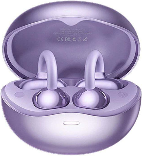 Remax Cozybuds W29 Bluetooth Handsfree Căști cu Carcasă de Încărcare Violet