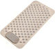 Bathtub Non-slip with Suction Cups Beige 36x69εκ.