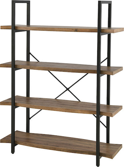 Βιβλιοθήκη Καρυδί 105x32x140εκ.