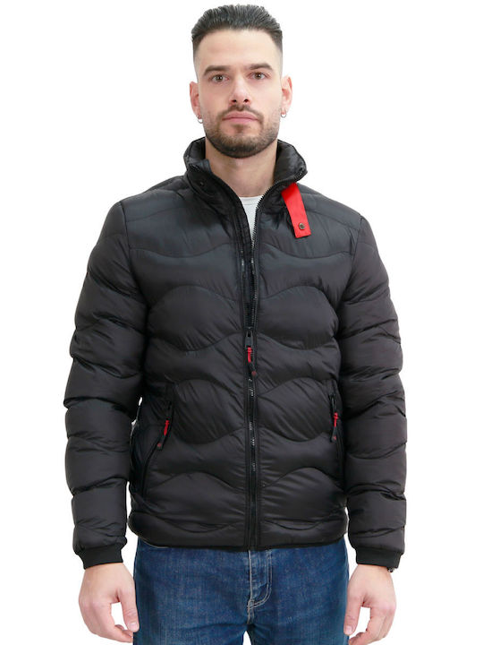 Vcode Jacket Puffer Black