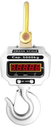 Cântar electronic cu cârlig din oțel 5000 Kg afișaj LED precizie 100 g corp din aluminiu turnat telecomandă