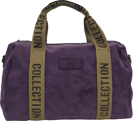 Gift-Me Sack Voyage Purple made of Artificial Leather L47xW24xH30cm