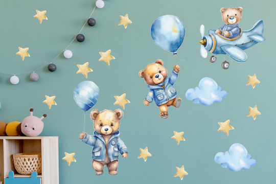 Decowalls Kinder Wandsticker Wand Leuchtend 60x120cm