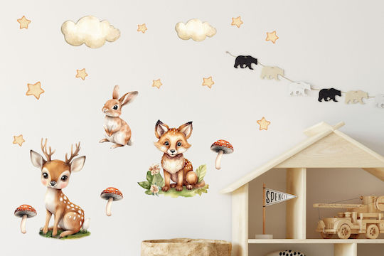 Decowalls Kids Glow-in-the-Dark Wall Sticker 30x60cm