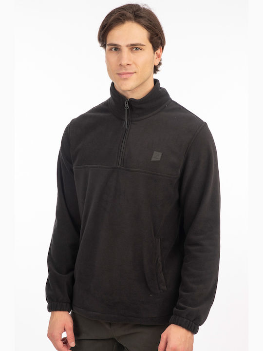 Rebase Sweatshirt Fleece Black