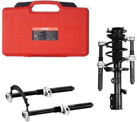 Vevor Spring Compressor Set 2 Pcs 1200 Kg Safety Base Carrying Case Ljsjzdhczqsdqm65rv0