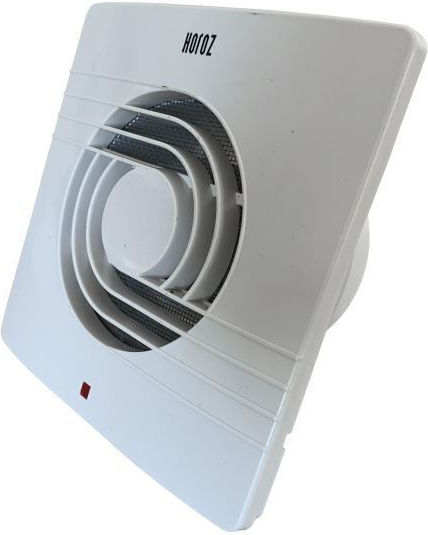 Horoz Electric De perete Ventilator de Baie 100mm Alb