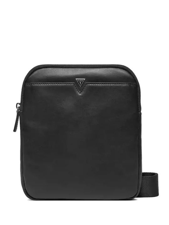 Leather Men's Bag Shoulder / Crossbody Black