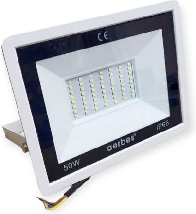 Aerbes Στεγανός Προβολέας LED 50W Ψυχρό Λευκό 6500K IP66