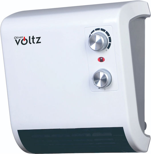 Voltz OV51970J Αερόθερμο Μπάνιου Τοίχου Λευκό 2000W OV51970J