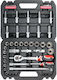 Yato 1/2" 60-teiliges Steckschlüsselsatz Chrom-Vanadium
