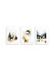 Poster Wohnzimmer Santa Winterlandschaft Weihnachtsdekoration 3x30x40