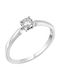 Metrongold Single Stone with Diamond
