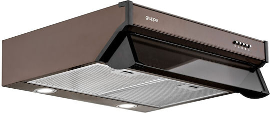 Gruppe Semplice 600 Ελεύθερος Απορροφητήρας 60cm Καφέ