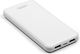 Aspor Power Bank 10000mAh με 2 Θύρες USB-A και Θύρα USB-C Λευκό