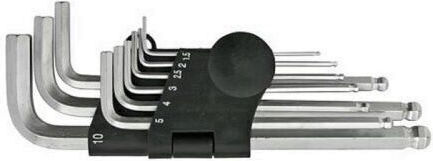 Set 9 Hex Keys Strend Pro Hk0045 In Plastic Holder