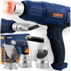 Humberg HM-290 Heißluftpistole 2000W mit Temperaturregelung bis 600°C