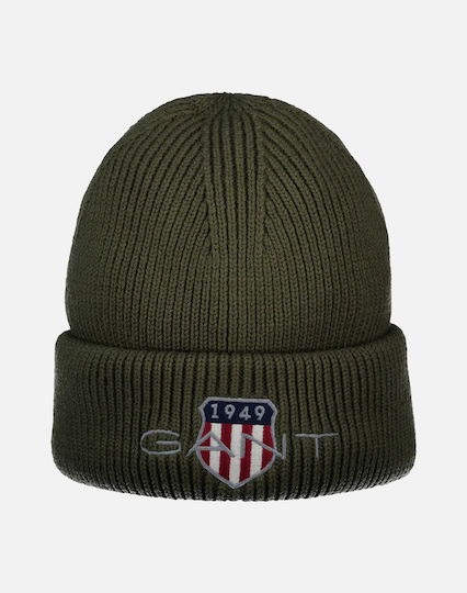 Beanie Männer Beanie Gestrickt in Grün Farbe