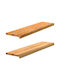 vidaXL Περβάζι Παράθυρου Ξύλινο Π100xΥ30cm