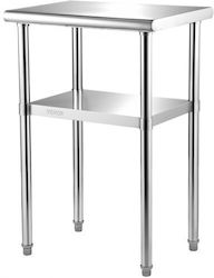 Vevor Ανοξείδωτος Πάγκος 24x18x36 600lbs Ρυθμιζόμενο Ράφι & Πόδια J24x18x36inchuft3v0 Vevor Ανοξείδωτος Πάγκος 24x18x36 600lbs Ρυθμιζόμενο Ράφι & Πόδια J24x18x36inchuft3v0