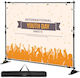 Adjustable Banner Stand 8ft Vevor Carrying Bag Dm-abszsj00000001v0