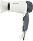 Kemei Travel Hair Dryer 1200W KM-6823 White / B...