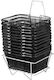 Vevor Shopping Basket Black
