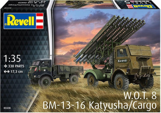 Revell Model Figurină de Modelism Camion la Scară 1:35 17.3x9x8.5cm.