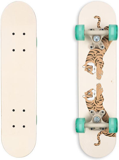 Konges Slojd Complete Shortboard Μπεζ Tiger