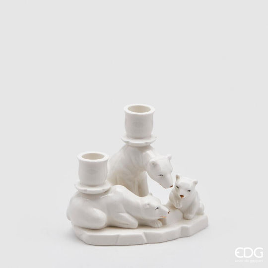 EDG Χριστоулгенски свещи и свещници Керамичен Свещник 16x14см.