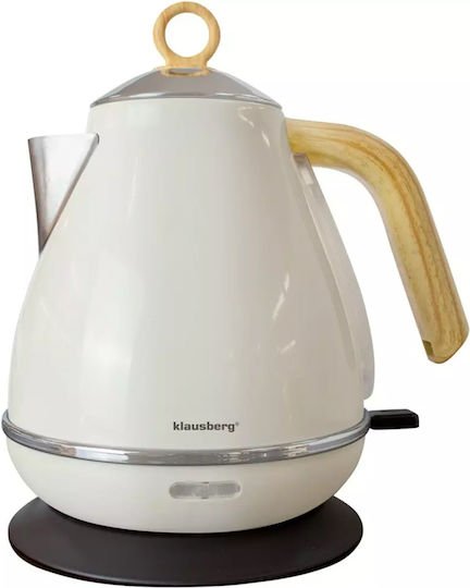 Klausberg Kettle 1.7lt 1850W Cream