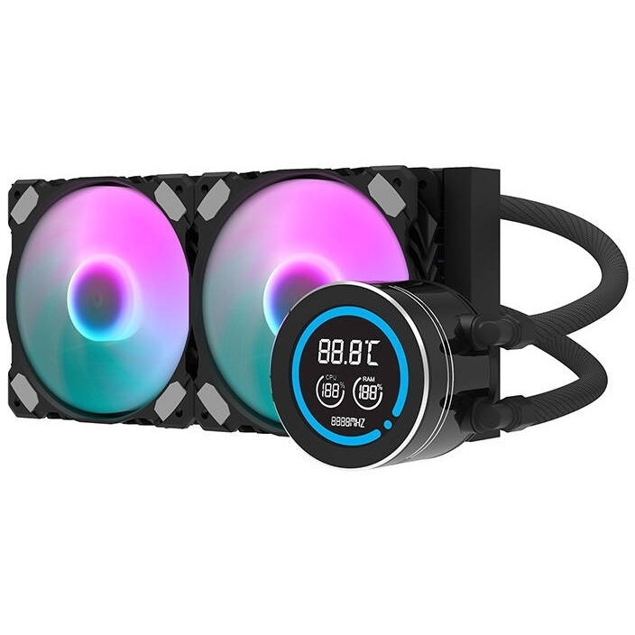 Darkflash Ψυγείο υπολογιστή DN-D240 ΜΑΥΡΟ
