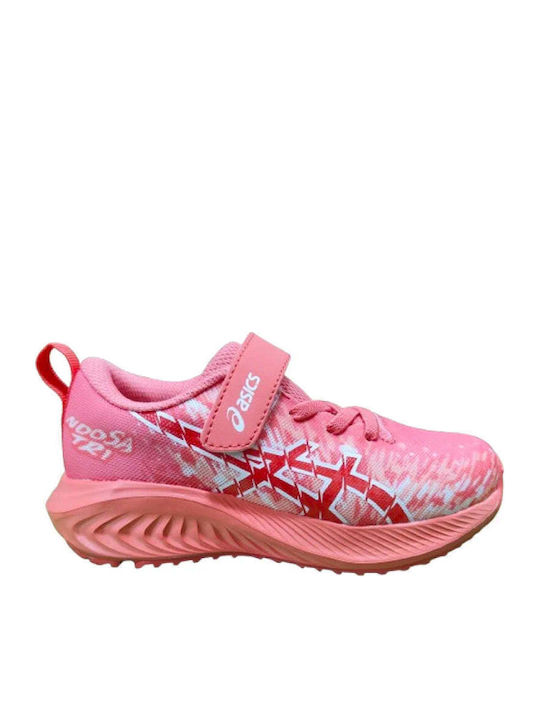 GEL-NOOSA TRI 16 PS Incaltaminte Sport Copii Alergare cu Inchidere Hoop & Loop Roz