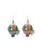 Hanging Ornament Glass Blue