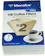 Filtru de cafea nr. 2 100 buc. Cfp2 Electrolux 9002563139