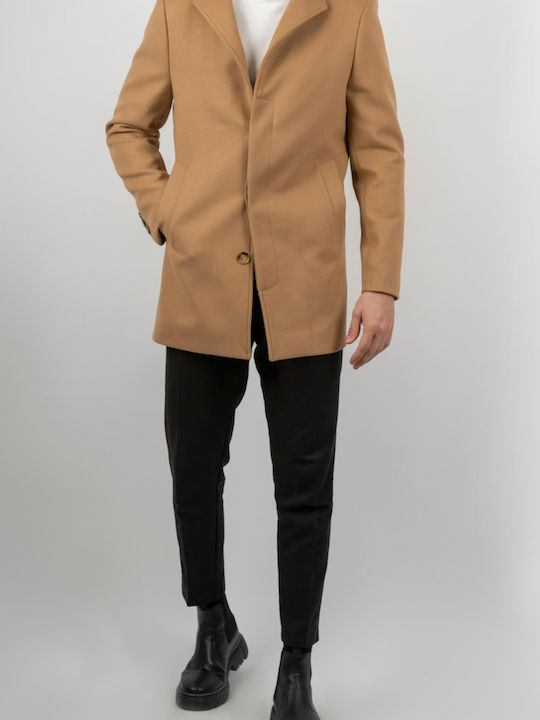 Dezign Men's Half Coat beige