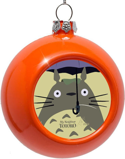 Totoro From My Neighbor Totoro Ornament suspendat Glob Plastic Portocaliu 8buc