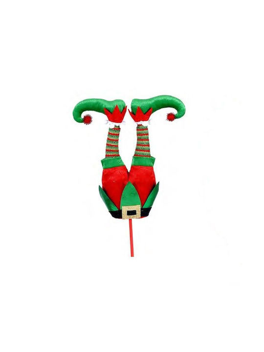 Hanging Goblin Ornament Fabric Green 81cm