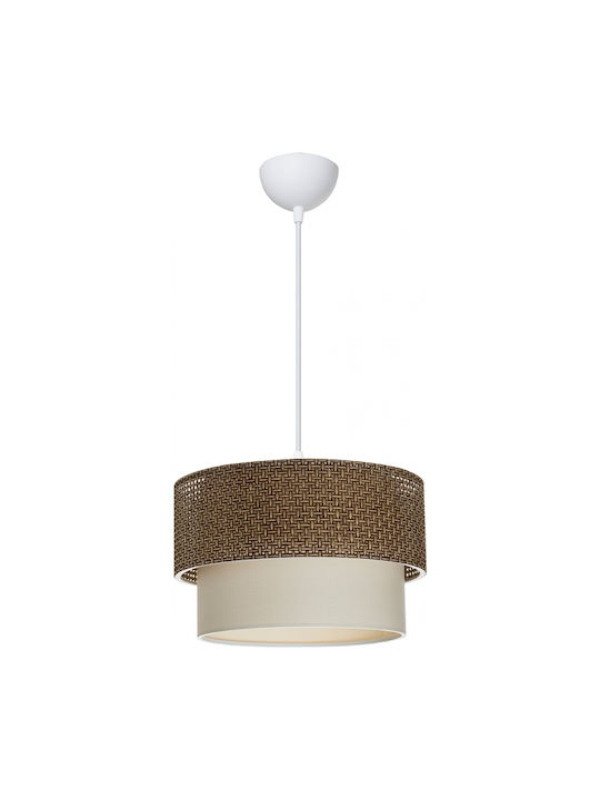 GloboStar Sissie Pendant Light Brown with Socke...