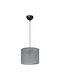 GloboStar Clairie Pendant Light Gray with Socket E27 22x22x93cm