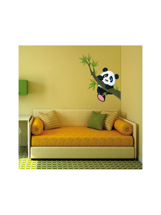 Kinder Wandsticker Glücklicher Panda Umgekehrte...